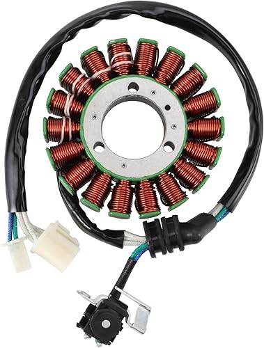 Miniatura 2 de GOOFIT Magneto Stator 18 Bobina de repuesto para YZF R25 YZF250 A R25 2020 YZF R3 YZF320 A R3 2019 2020 2021 MTN250 A MT25 MT 25 2020 2021 MTN250