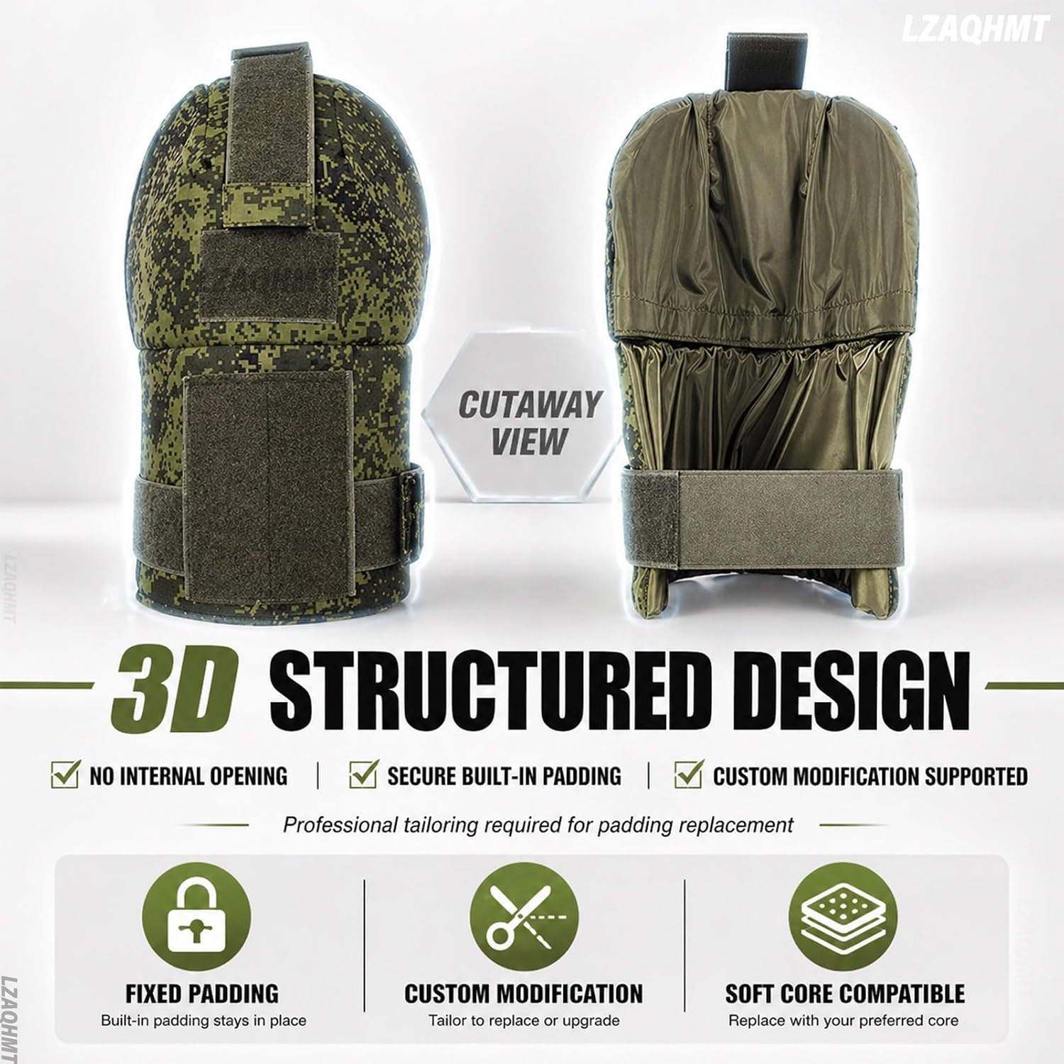 Tactical Shoulder and Neck Protection Pads, Detachable Armor Guards | Adjustable Expandable Protection Kit for 6B23, 6B43 and 6B45 Vests, Airsoft, Paintball and Shooting Gear