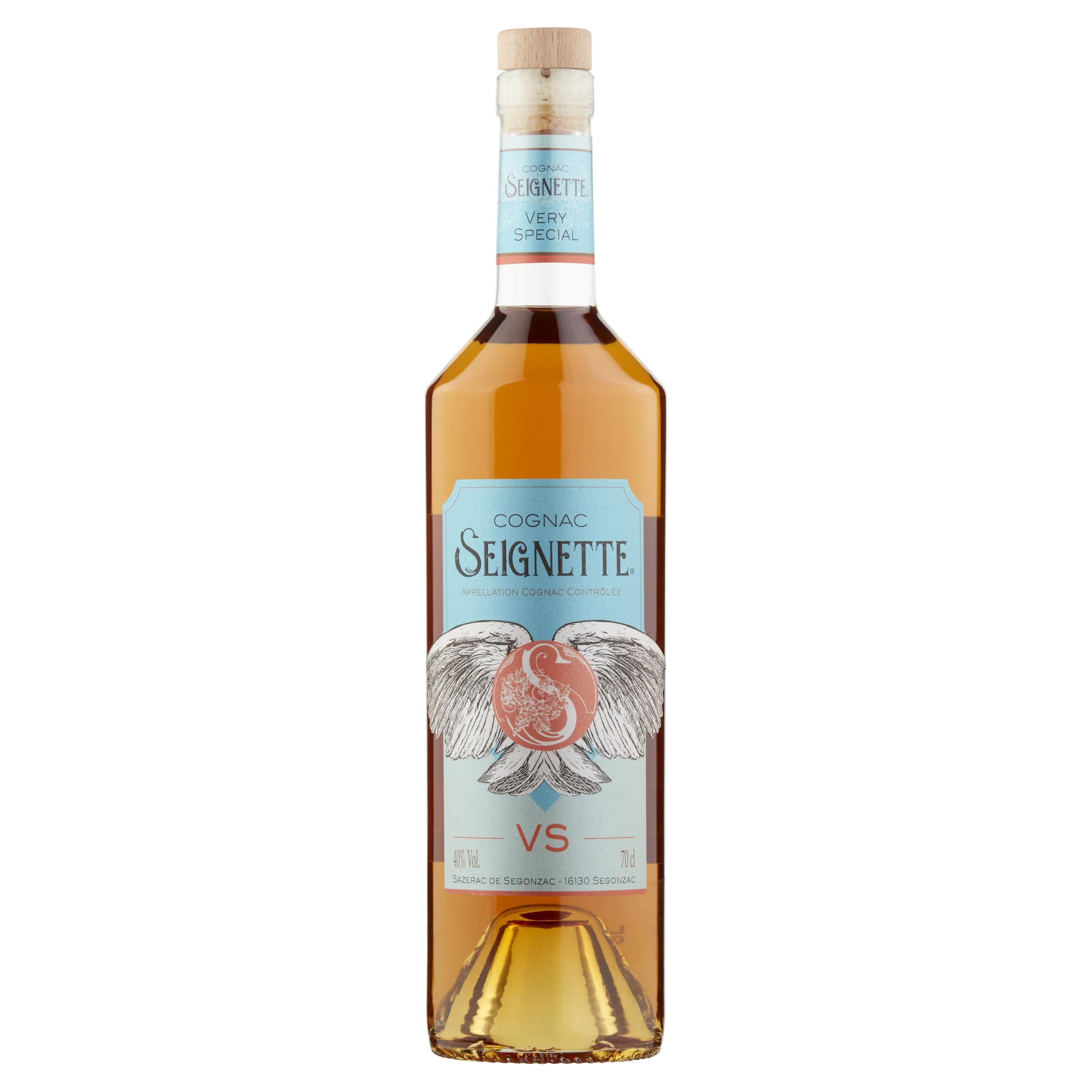 Seignette VS Cognac, 70cl, ABV 40%
