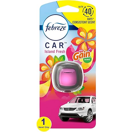 Refreshing Febreeze Car Air Freshenener With Island Fresh Scent