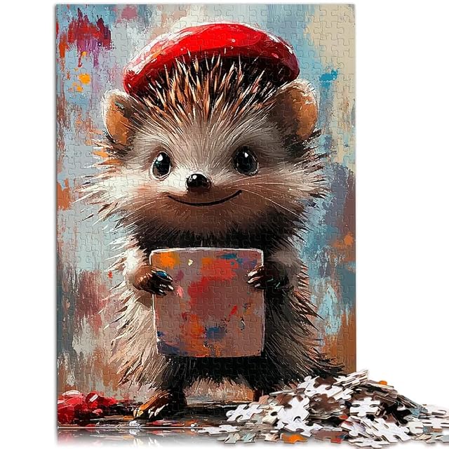Foto 2 de 6 de Puzzle de 1000 Piezas para Adultos Artista Erizo Juguetes educativos de Aprendizaje Juegos Familiares Regalos…