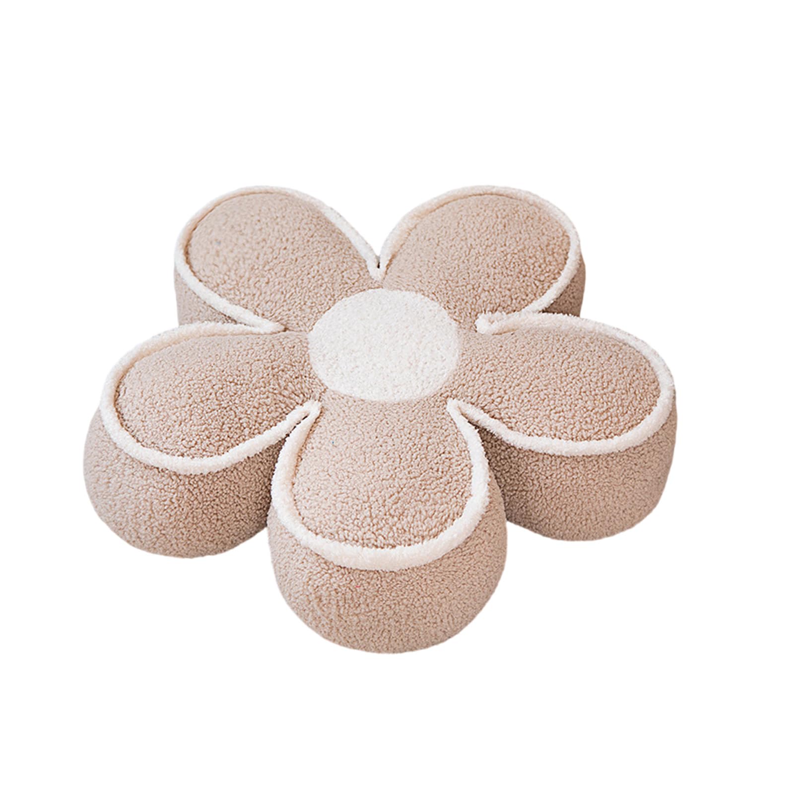Xinsheinelry MultiPurpose Plush Flower Cushions Pillow Floor Cushions Enhances Comfort and Aesthetic Appeal in Any Space Plush Cloth Soft Seats Pad