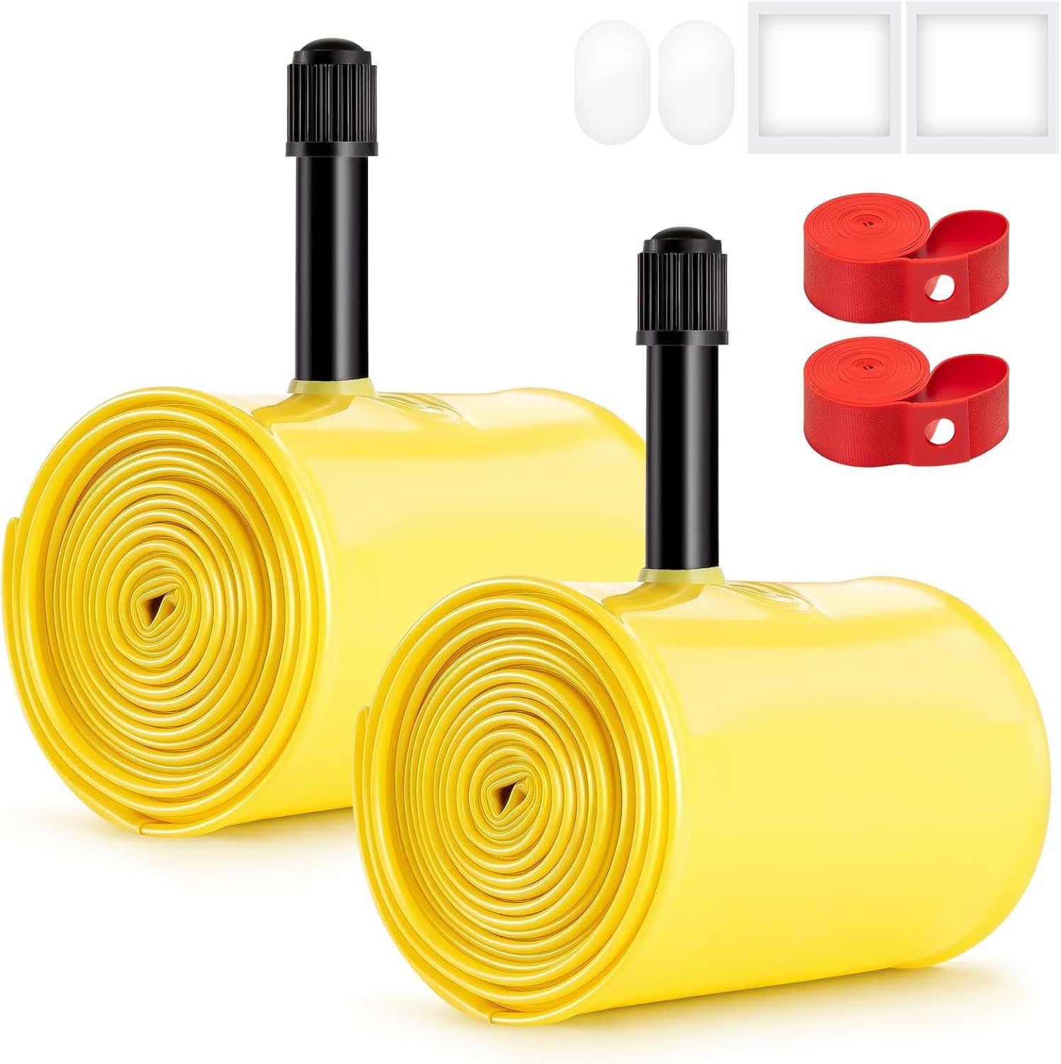 2 Pcs 29" Bike Inner Tubes 29x2.125/2.40 FV48mm Presta Valve Bicycle Tubes