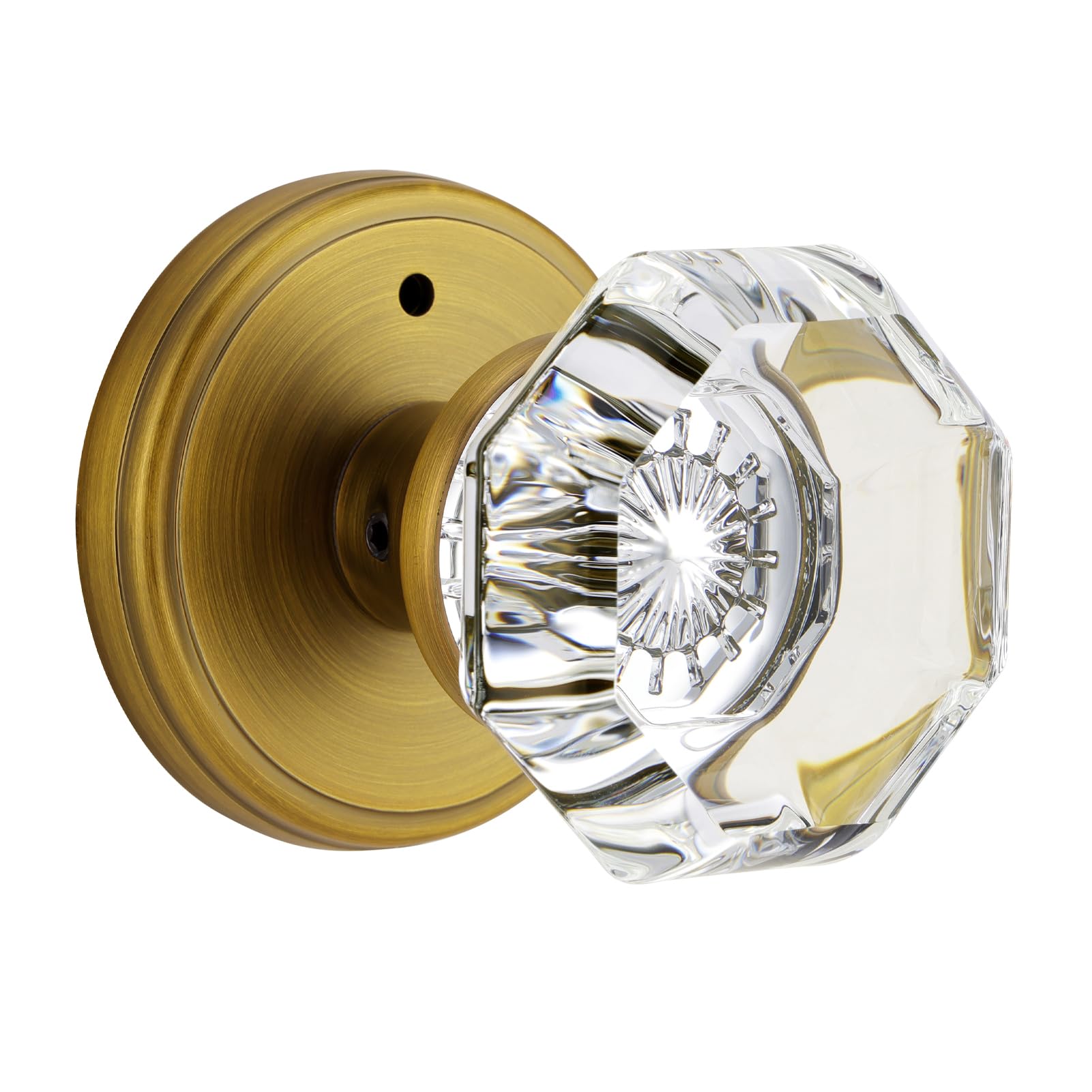 Antique Brass Privacy Door Knobs