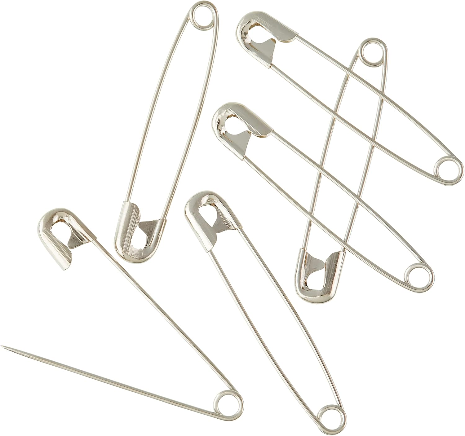 Loops & Threads 2" Safety Pins, 24 Packs: 6 ct. (144 Total)