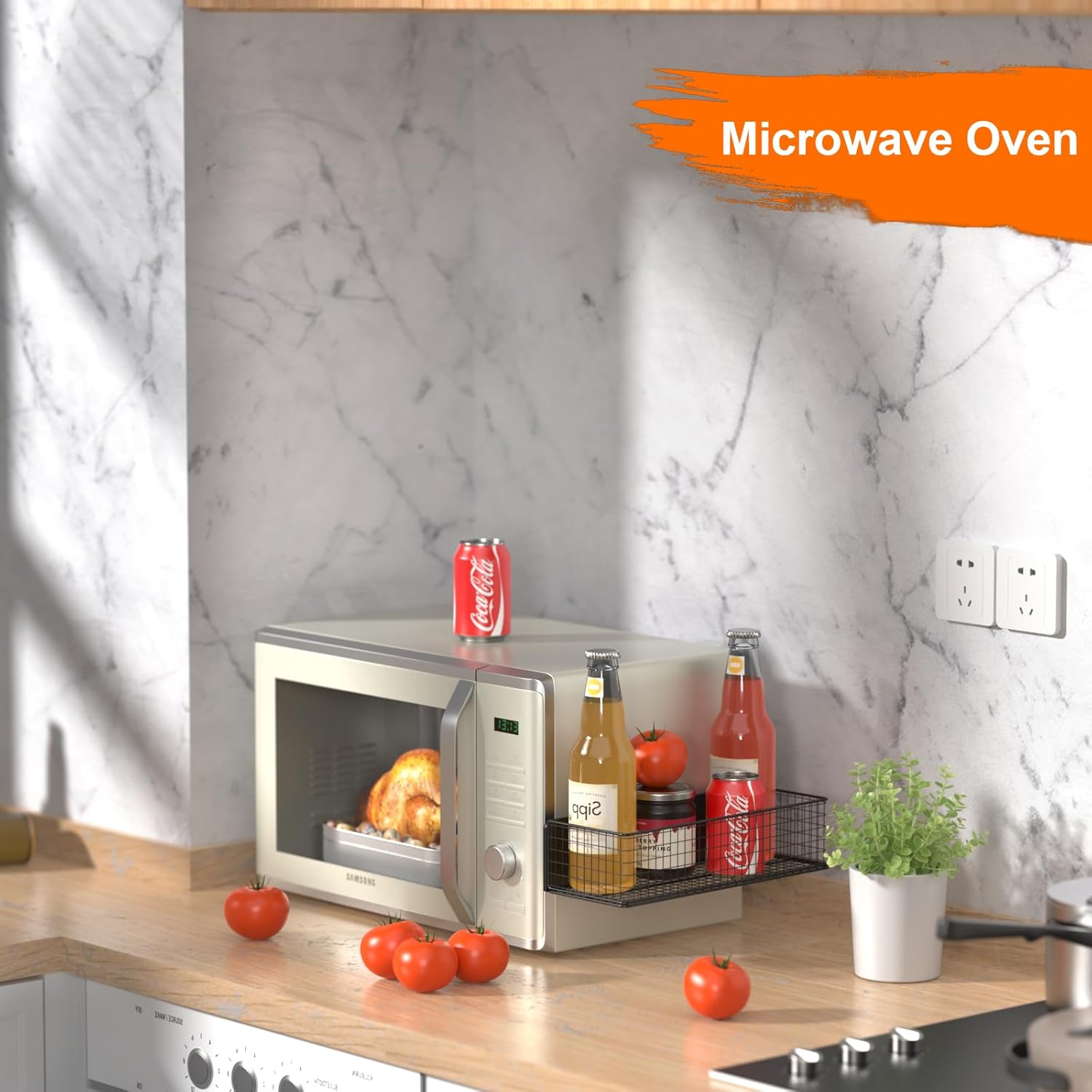 2Pack Magnetic Basket Organizer Holder for Fridge Magnetic Storage Bin Box Containers for Refrigerator Whiteboard Classroom - Image 7