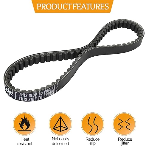 Miniatura 4 de frperce Go Kart Serie 30 Cinturón de transmisión para Yerf-Dog Go Cart 203591- Q430203W