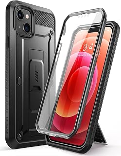 SUPCASE Outdoor Hülle für iPhone 13 Mini, Schwarz