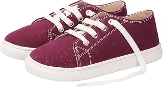 Canvas Shoes | Lace-Up Closure | Durable Canvas Upper | Cushioned Sole | Everyday Casual Wear for Kids