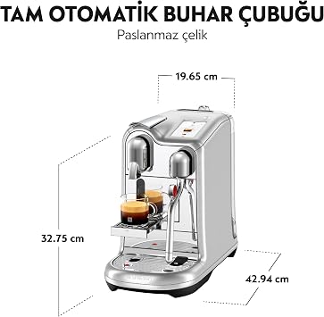 Nespresso J620 Creatista Pro Milk Frother Coffee Machine