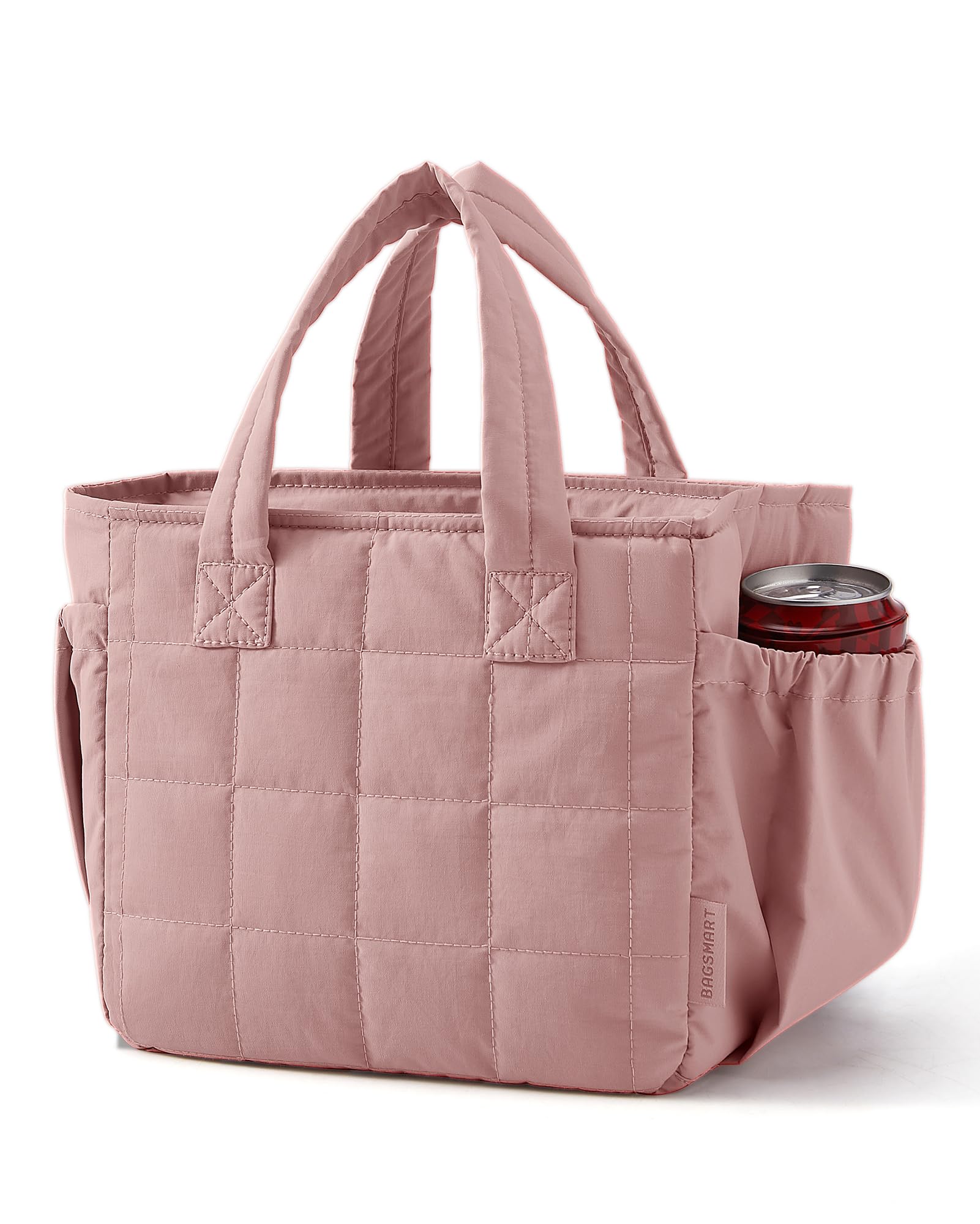 bagsmart Lunch Bags for Women, 6L Portable Insulated Lunch Bag Tote with Thermal Insulation Cool Bag, Lightweight Leakproof Quilted Lunch Box Adults for Work School Picnic