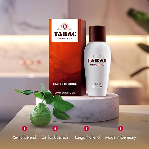 Miniatura 3 de Tabac Original por Maurer  Wirtz para hombre Eau De Cologne Splash 101 oz