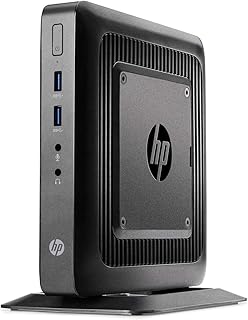 HP t630 Thin Client, AMD GX-420GI@2.0 GHz, 4GB DDR4 RAM, 16GB eMMC, ThinPRO OS (Renewed)