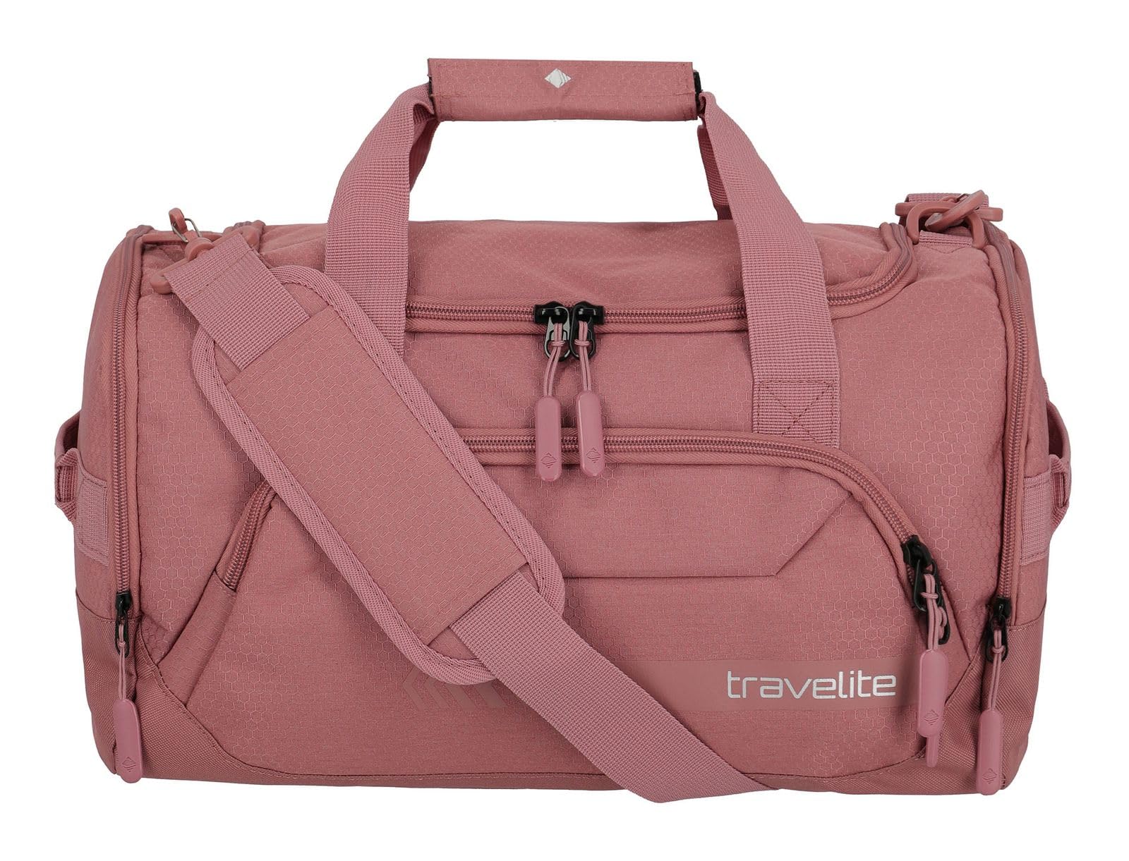 travelite Travel Bag Hand Luggage, Weekender, KICK Off, Lightweight Small Travel Bag for Vacation and Sports, Swimming Pool, Hospital Stay, 40 cm, 23l