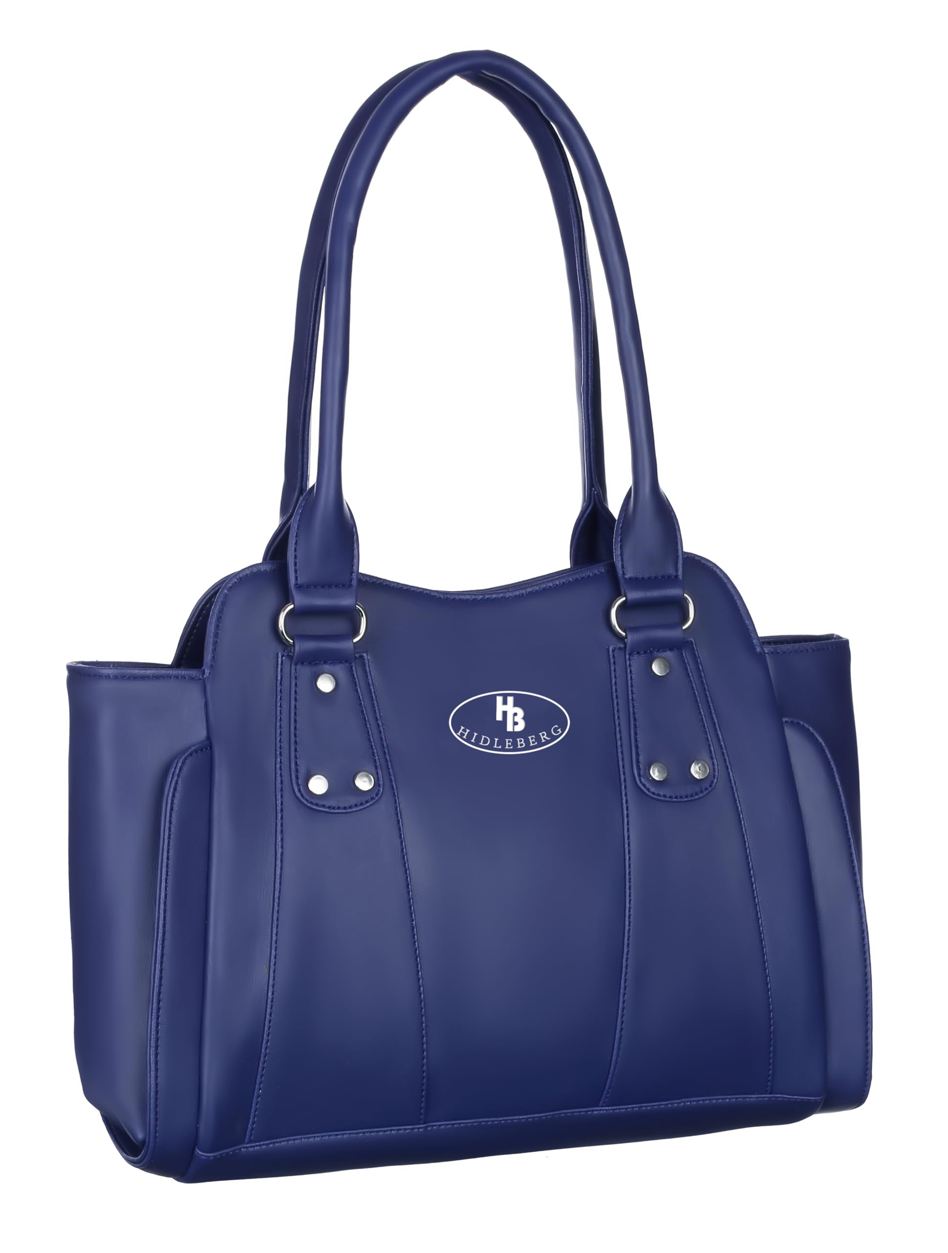 HIDLEBERG Women Handbags Tote Purses Stylish Ladies Women and Girls Handbag for Office and Travel Shoulder Bag for College (new) (Navy Blue) (B0CZKWKMVP) Amazon Price History, Amazon Price Tracker
