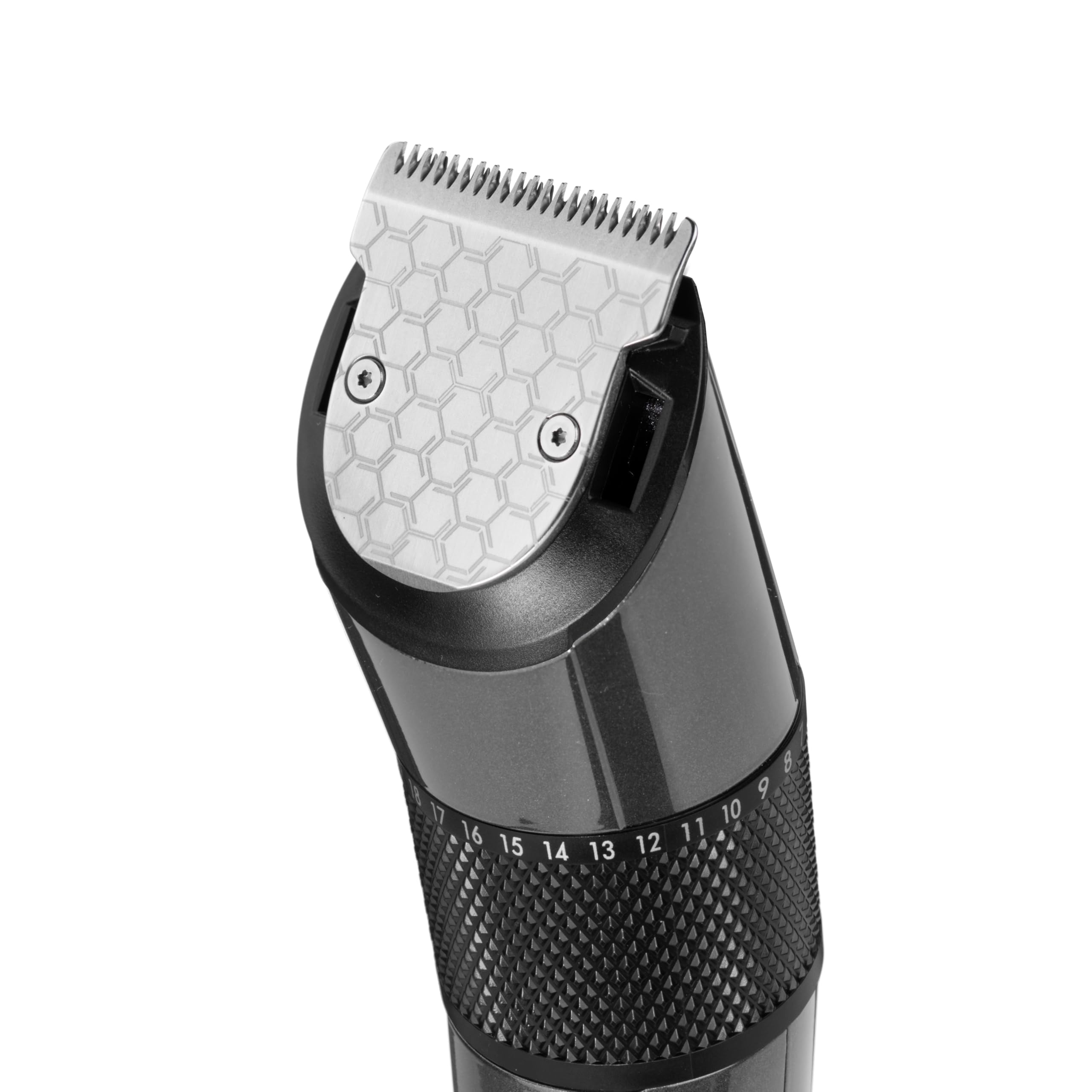 BaByliss MEN E978E Tagliacapelli con Lame in Titanio al Carbonio, a Rete/Ricaricabile, Mini Trimmer di Precisione Incluso, 26 Altezze di Taglio da 0.5 mm a 25 mm, Lame Lavabili, Custodia Rigida