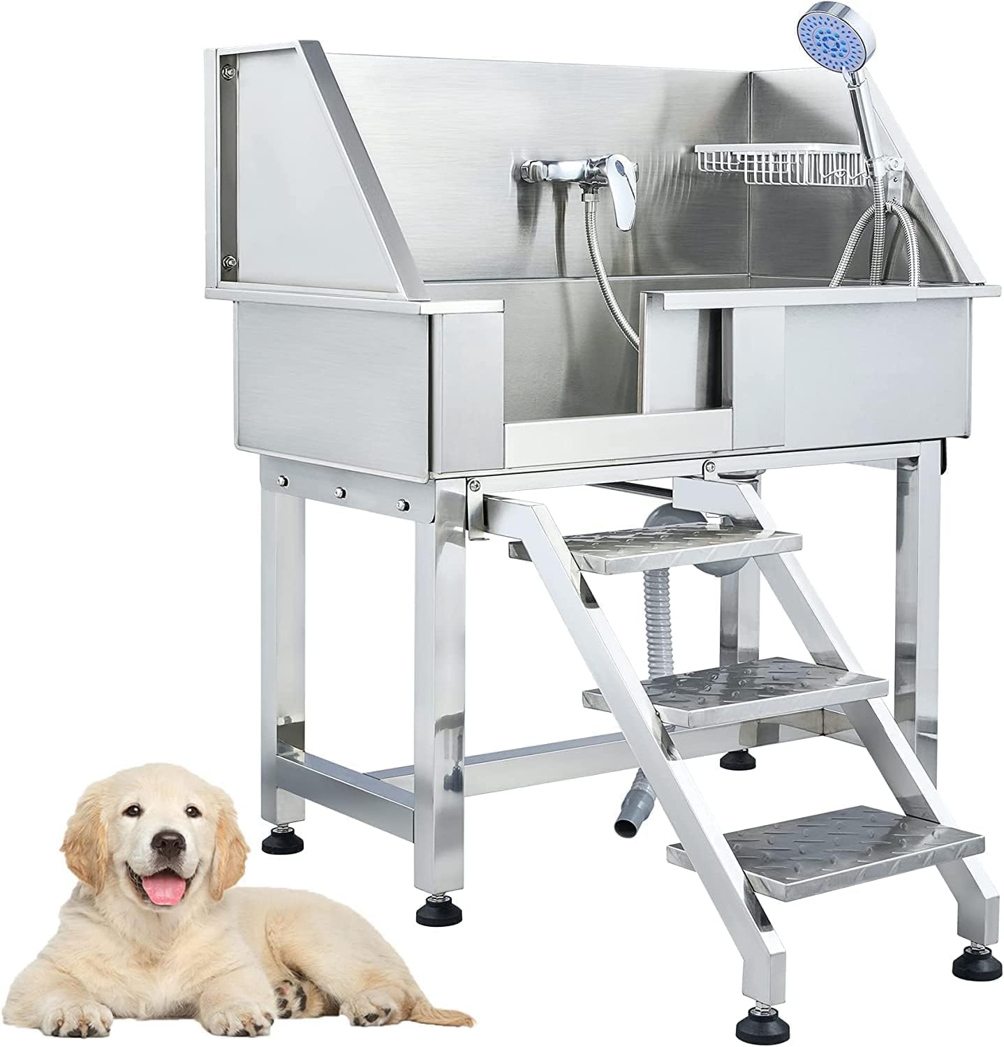 CO-Z Bañera para Mascotas de Perro de Acero Peru Ubuy