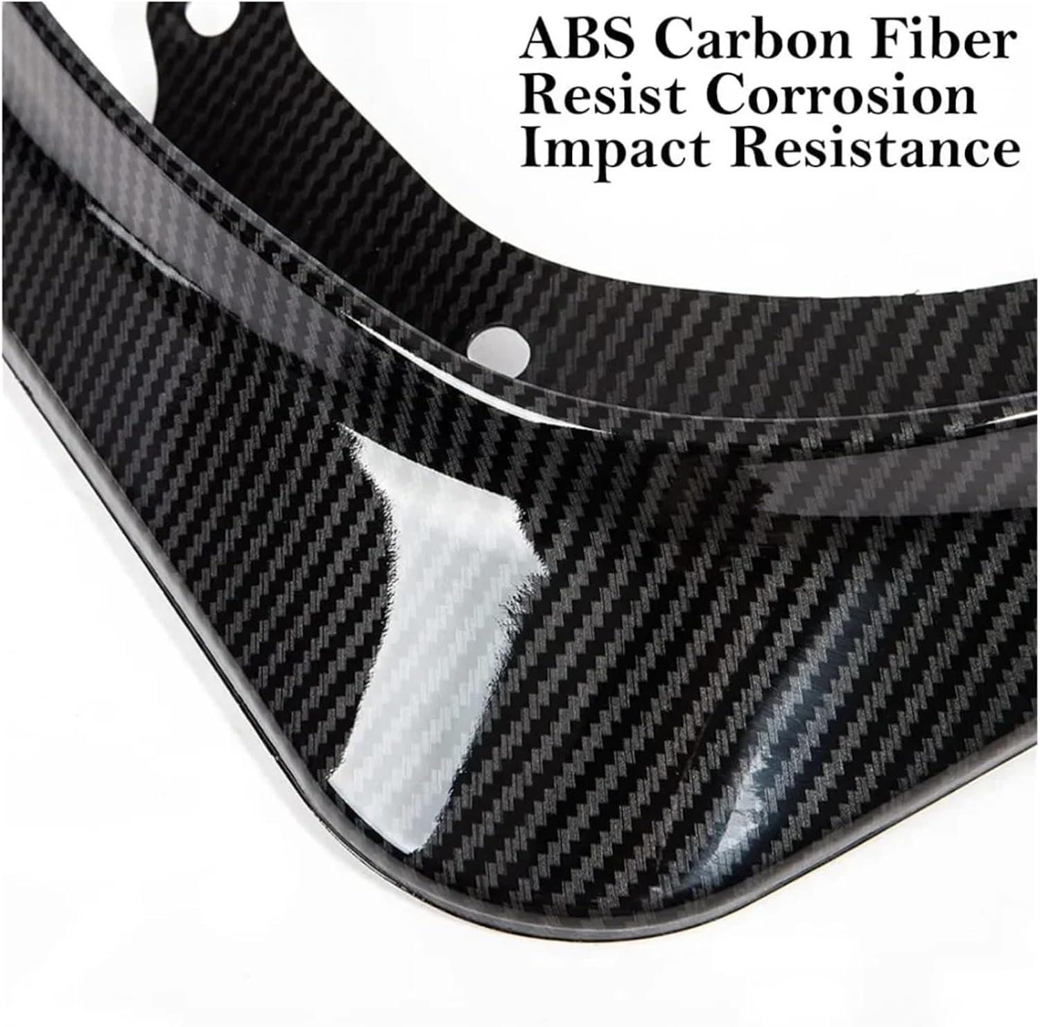 Mud Flaps Fit for Model 3 Y 2017-2021 2022 2023 ABS Splash Guards 4Pcs/Set Black White Carbon Fiber Pattern Pattern Color(Y Carbon Fiber)