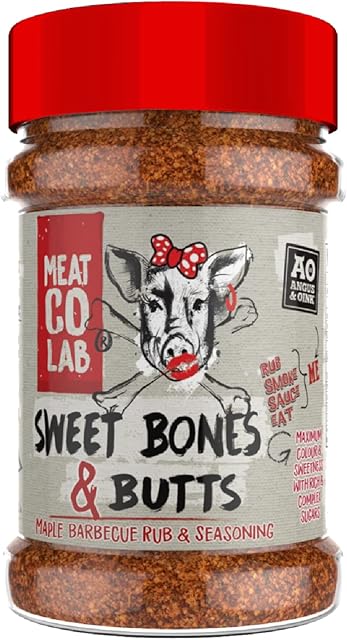 Angus & Oink | Sweet Bones & Butts | Maple BBQ Rub and Seasoning | 200g