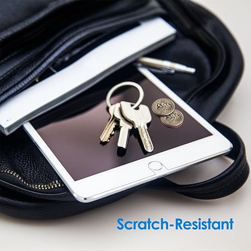 Vista 4 de JETech Protector de pantalla para iPad Pro de 10.5 pulgadas y iPad Air 3 (modelo 2019 de 10.5 pulgadas), película de vidrio templado 9H