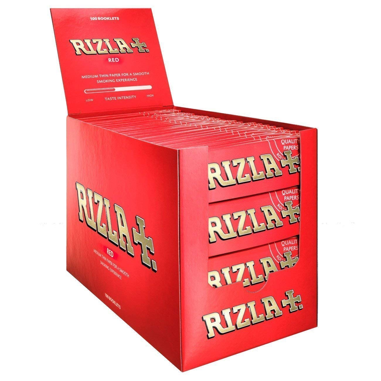 2 X Regular 70Mm x 100-1 Box, Paper, Red, 8 x 10 x 7 cm