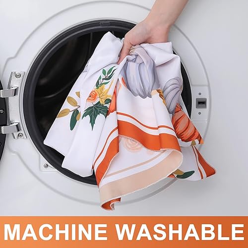 Miniatura 6 de Mantel Homing de tela de poliéster marroquí resistente al agua y lavable con textura rectangular sin arrugas para reuniones y exteriores