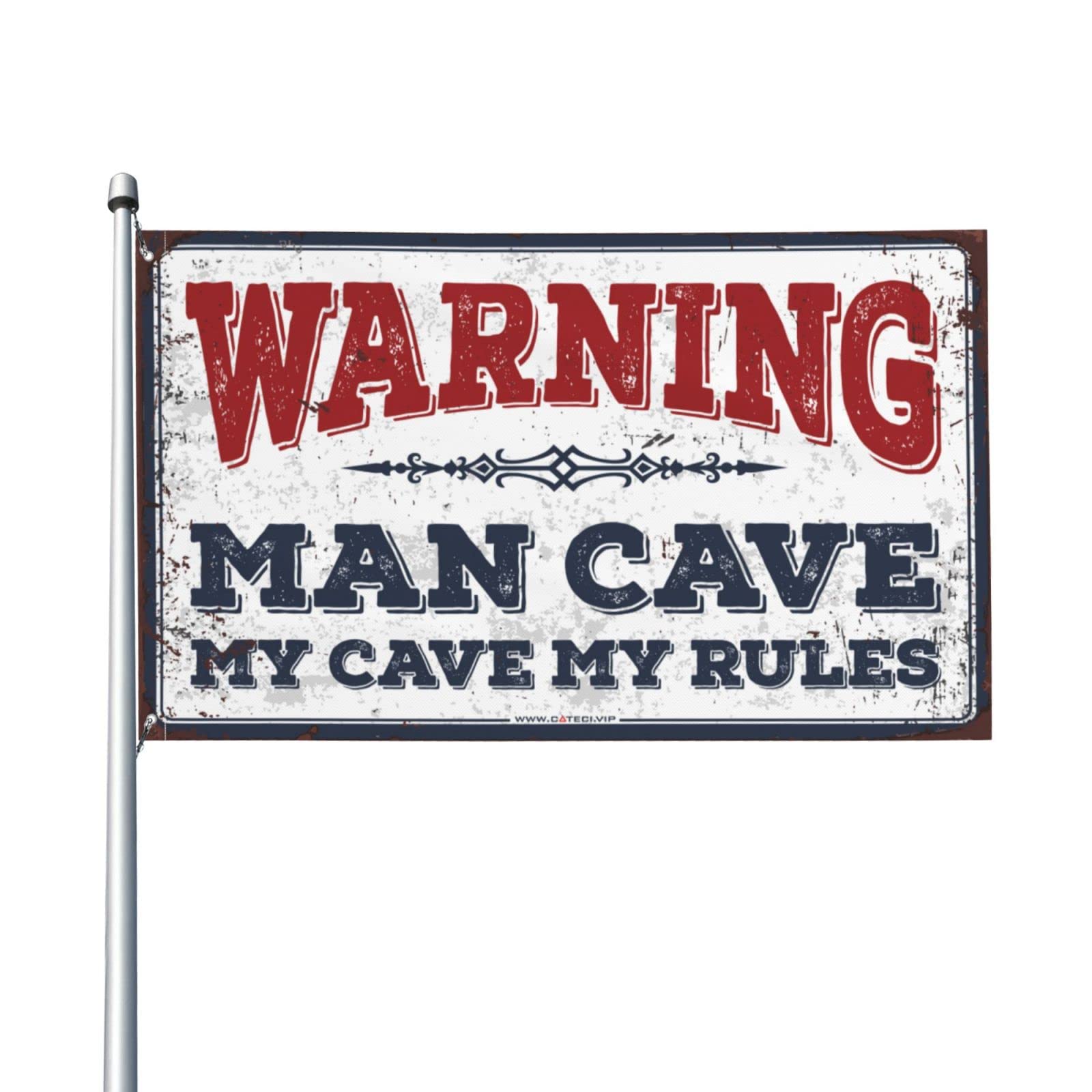 Barre d'avertissement pour homme cave ma grotte à offrir à un jeune adulte