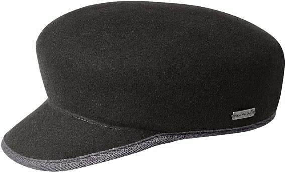 Kangol Men's Buckle Mau Cap, Coal, S 