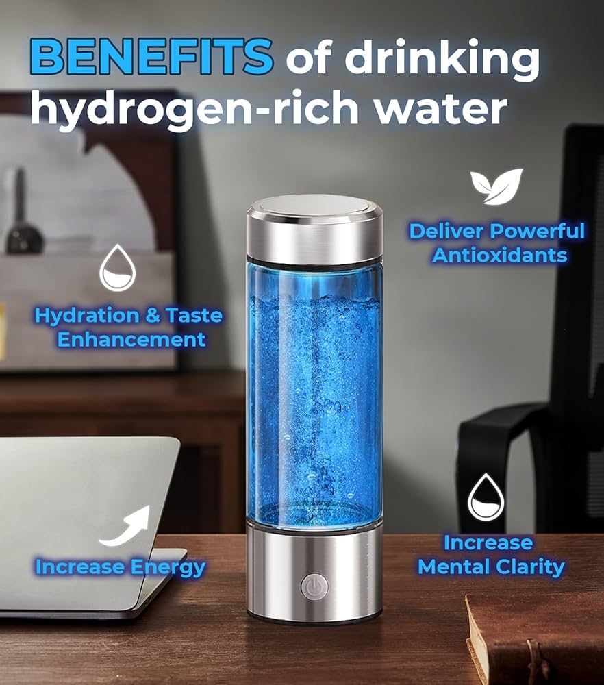 Amazon.com: 2024 New Hydrogen Water Bottle, 3 in 1