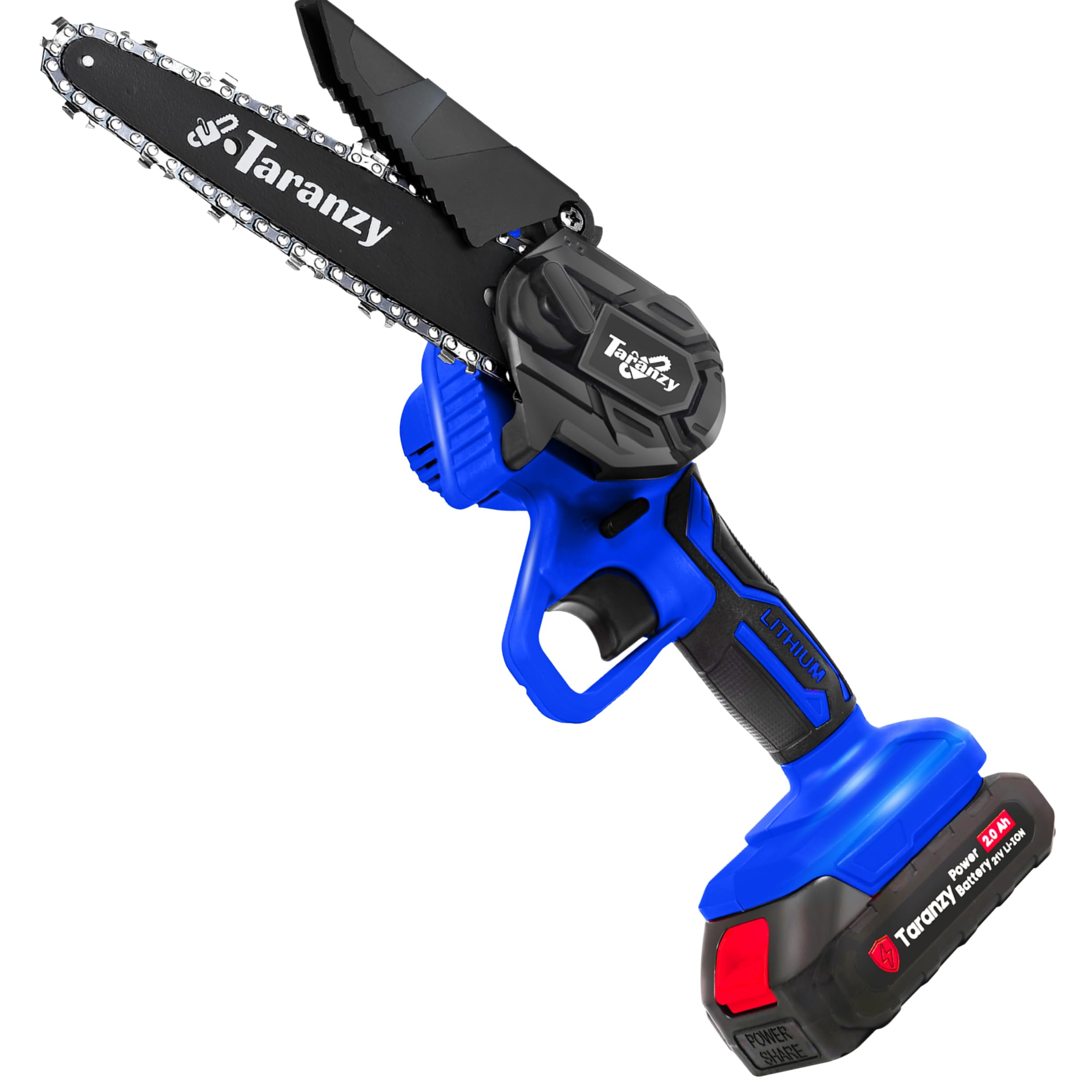 Photo 1 of Taranzy Mini-Chainsaw 6 Inch, Super Powerful Mini Chainsaw Cordless, 2024 Cordless Chainsaw, Battery Chainsaw, Mini Chain Saw, Hand Chainsaw, Small Chainsaw Battery Powered, Tree Branch Cutter