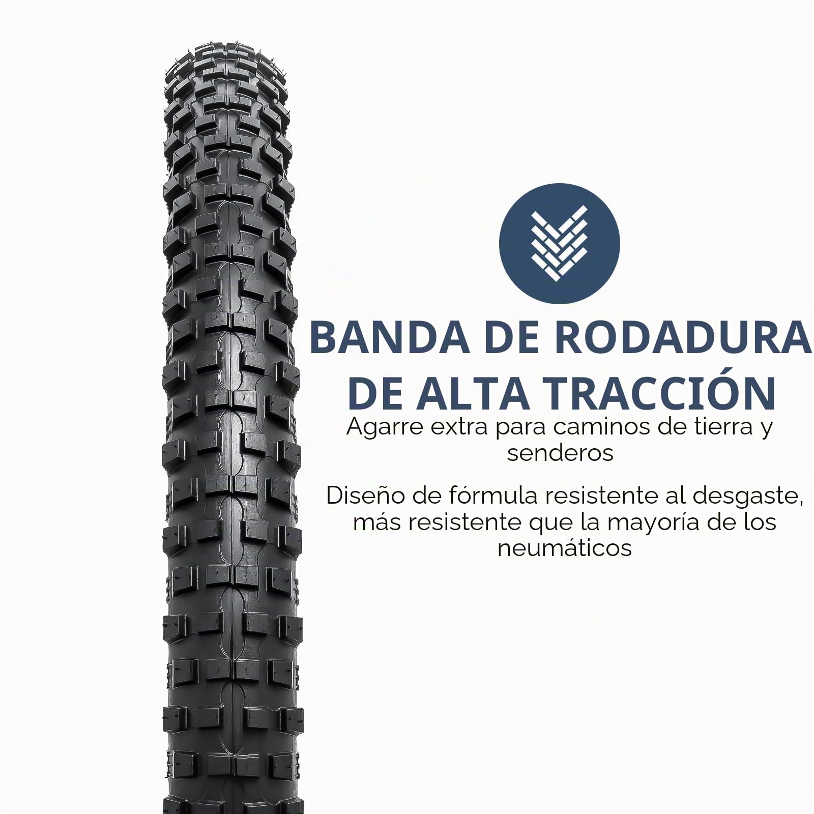 YunSCM 2Pcs Plegable 24 Pulgada Neumáticos 24x2.30 ETRTO 57-507 más 2Pcs 24 Pulgada Cámara de Aire AV32mm Valve Compatible Bike 24x2.30 24x2.35 Neumáticos and Cámara de Aire