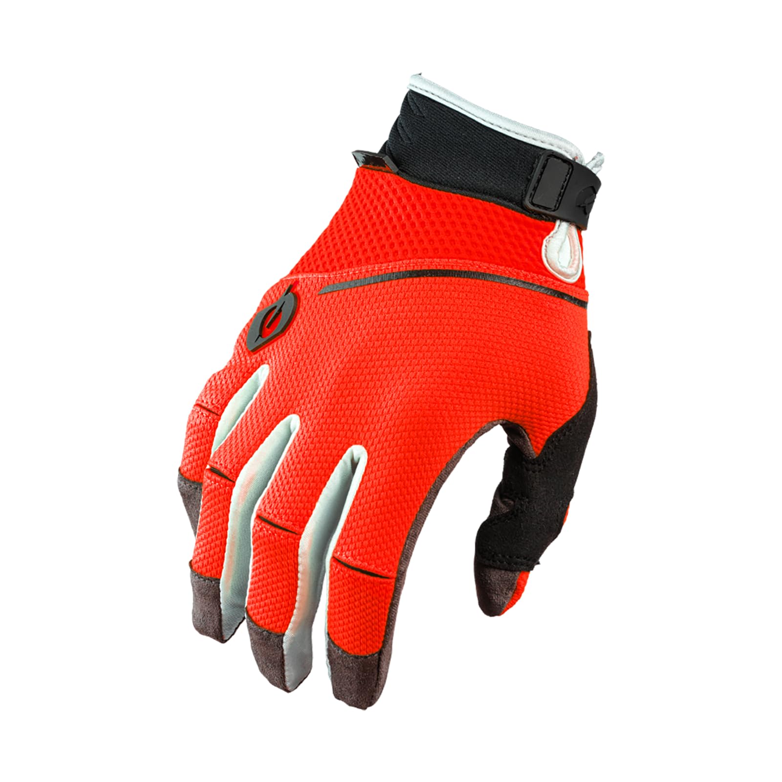 O'Neal | Bike and Motocross Gloves | MX MTB DH FR Downhill Freeride | Longer Cuff, Mesh Panels for Maximum Ventilation | Revolution Glove | Adult | Red Black | Size XL