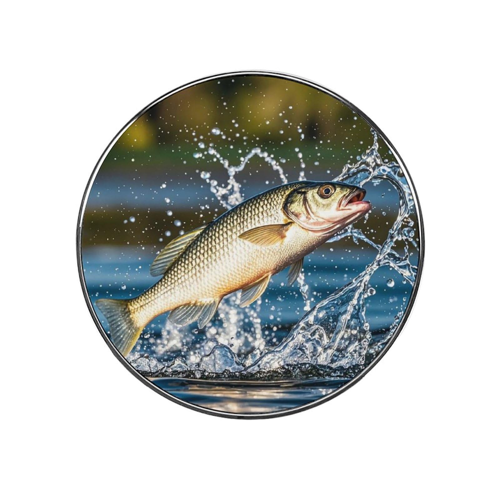 BaitMagnet Bass autocollant magnétique et étanche pour porte de cabine de croisière et réfrigérateur