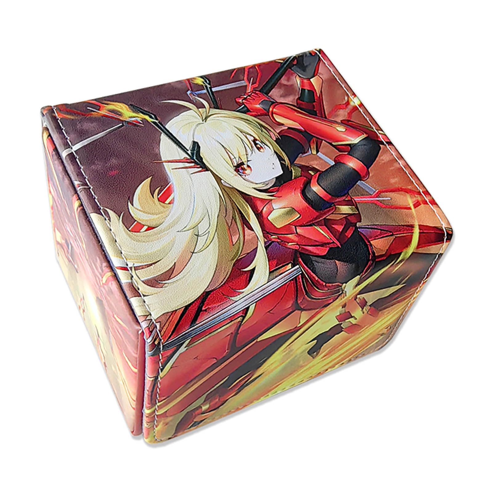 Volcanic Island (Sky Striker Yugioh Game Card Deck Case Leather