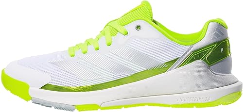 Miniatura 2 de Adidas Zapatos de pádel Crazyquick Lightstrike para mujer Limón Lucido/Plata Metálico/Plata Maravilla,Lucid Lemon Silver Metallic Wonder
