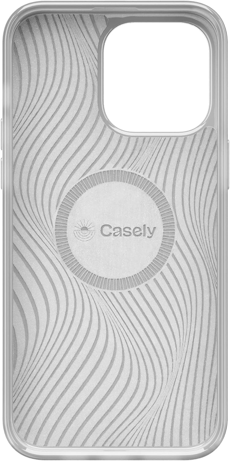 Casely iPhone 15 Pro Max Case | Beige Garden | Neutral Floral | Compatible with MagSafe | Classic Ultra Slim Design - Image 9