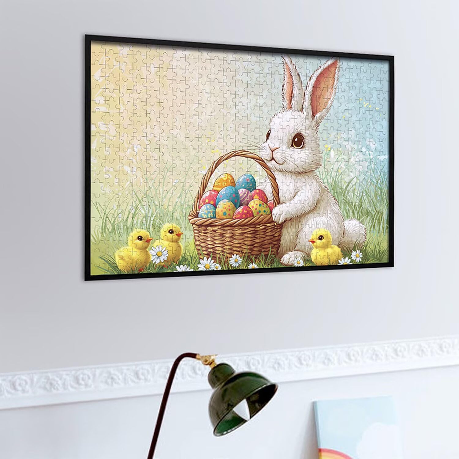 1000 sztuk puzzli, jaja królicze 1000 sztuk puzzli dla dorosłych, prezent rocznicowy, prezent świąteczny, dekoracja domu, zapobieganie degeneracji mózgu u osób starszych v-820