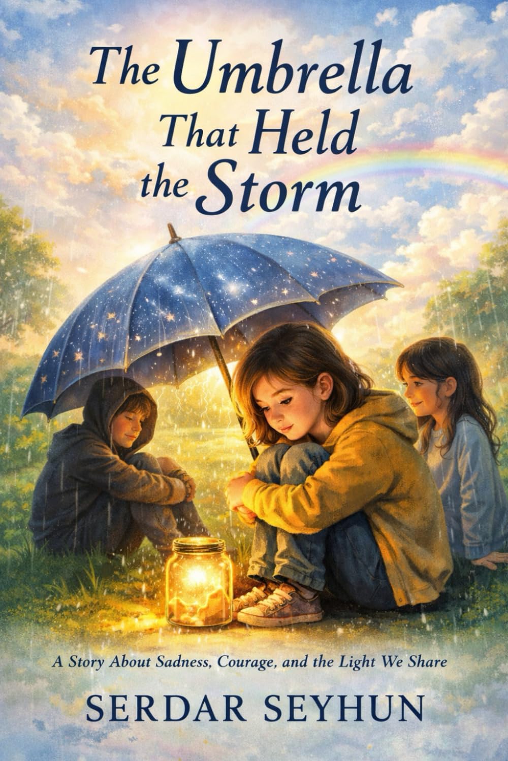 The Umbrella That Held the Storm: A Story About Sadness, Friendship, and the Light That Stays (Stories That Hug)