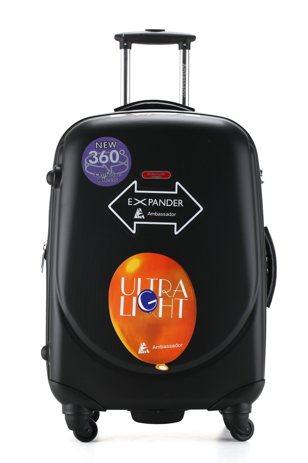 Extended Trip Suitcase Spinner Luggage 