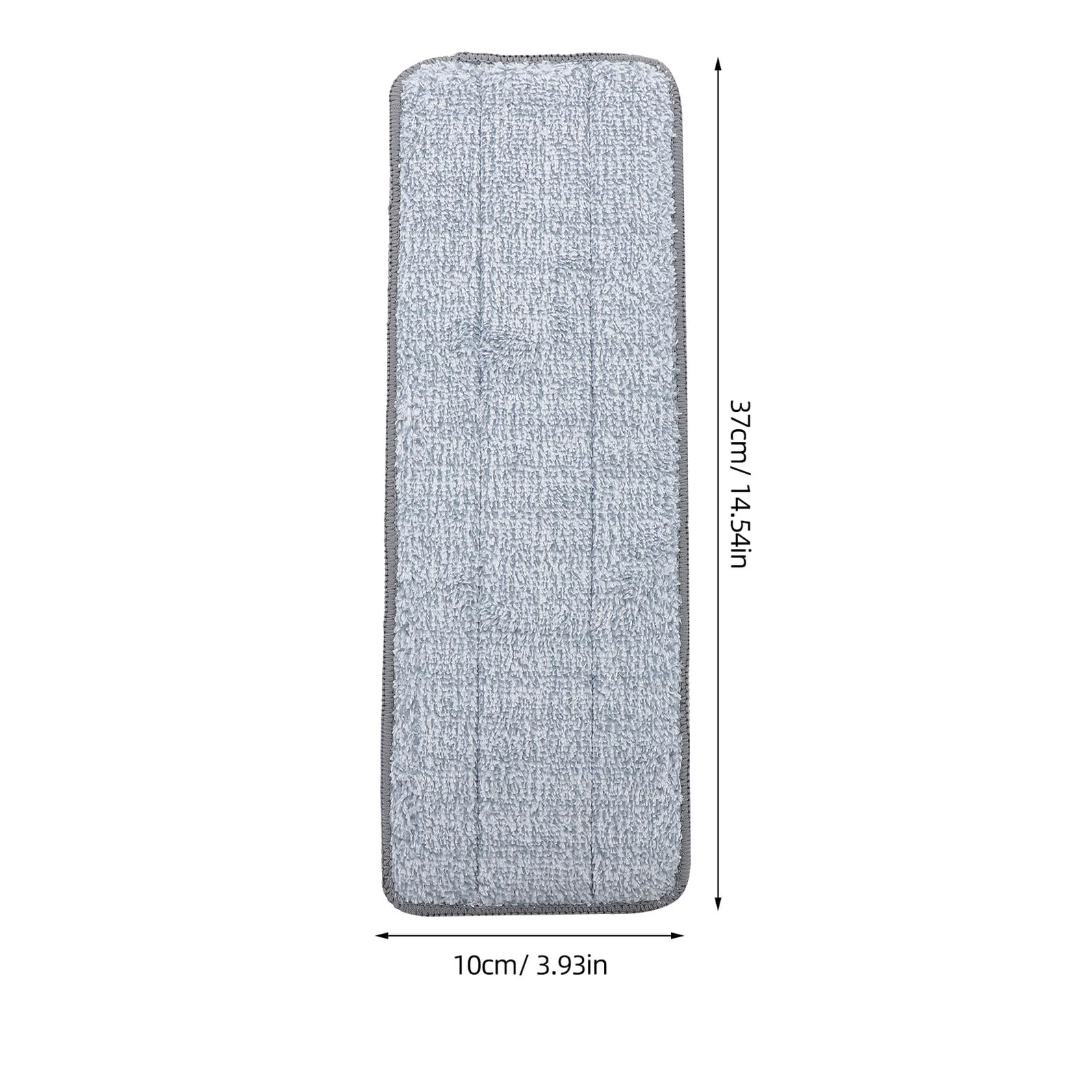 Toyvian Lot de 2 Lingettes en Fibre Ultra Absorbantes pour Balai, Lingettes de Nettoyage Réutilisables, pour Sols la Maison et Salles de Sport