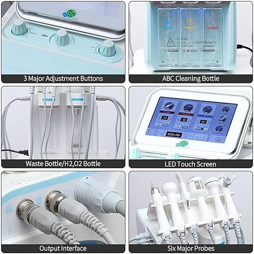 Miniatura 5 de Máquina de limpieza facial, máquina facial multifuncional