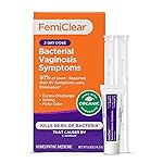 FemiClear BV Symptoms - Vaginal Ointment for Fishy Odor, Excess Discharge, Itching & Discomfort Due to Bacterial Vaginosis, All-Natural and Organic Ingredients, 2-Day Dose