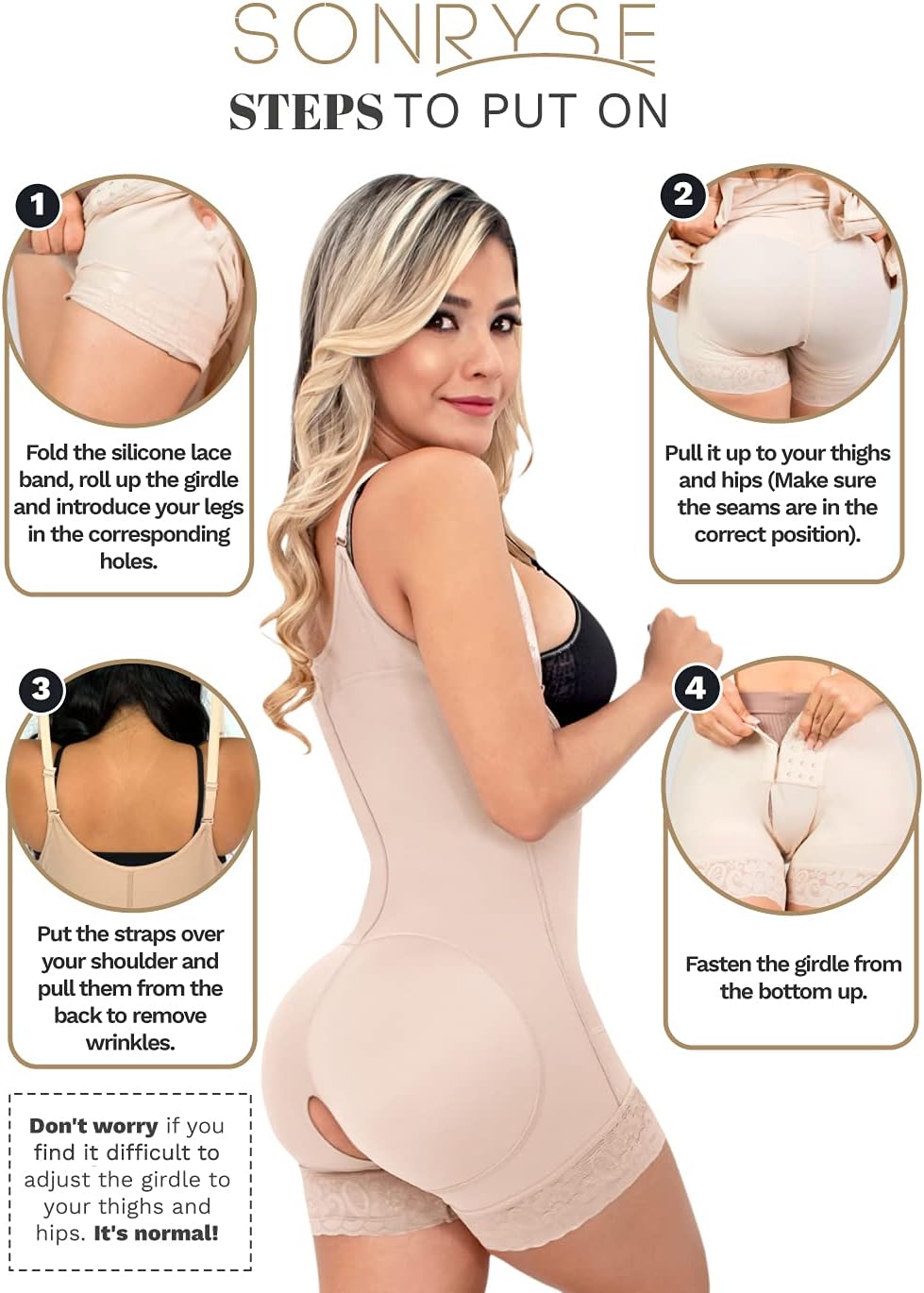 Sonryse Shapewear for Women | Fajas Colombianas Reductoras y Moldeadoras - Image 4