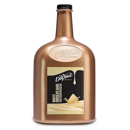 DaVinci Gourmet - Salsa de chocolate blanco, 128 onzas