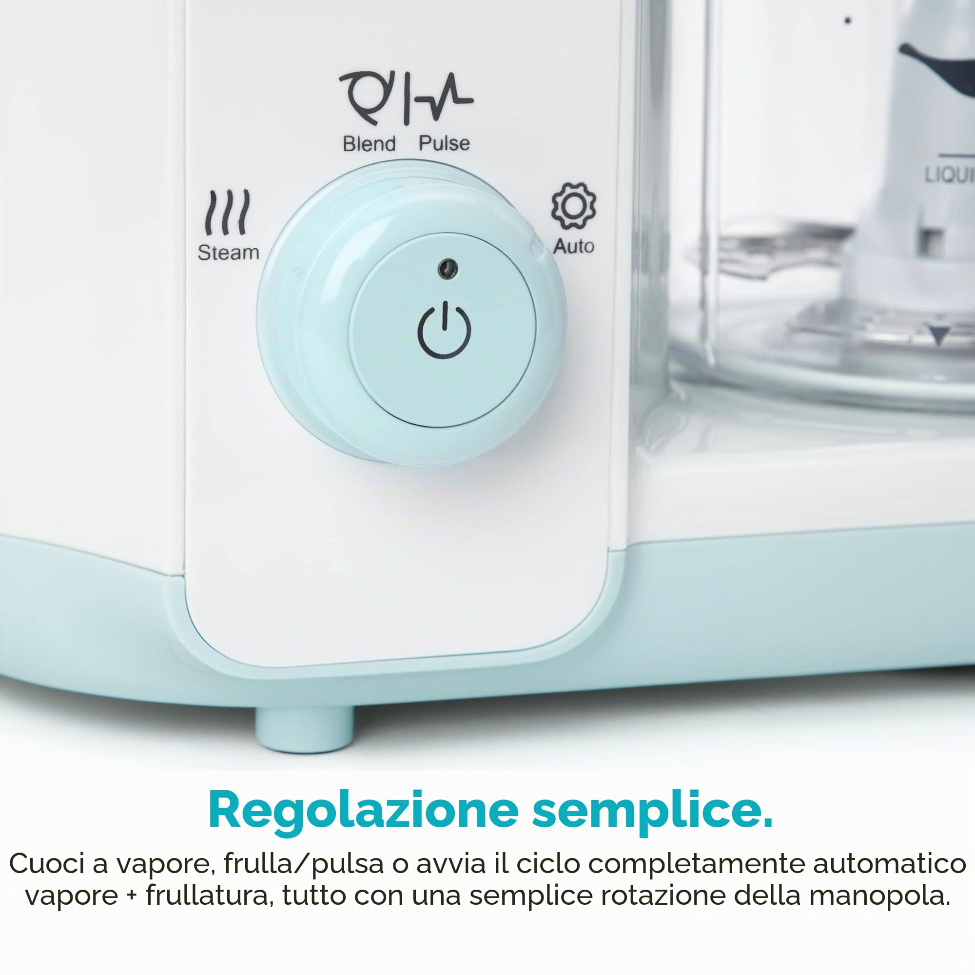 nutribullet Baby Steam + Blend, bianco/blu