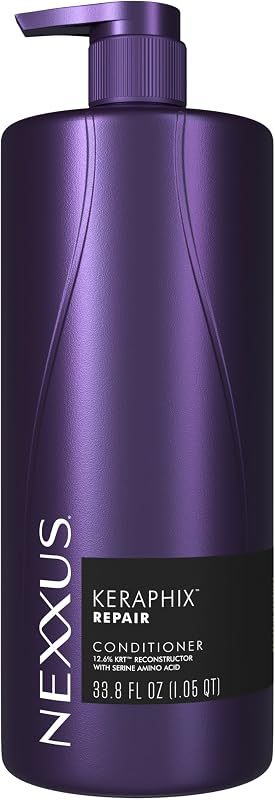 KERAPHIX™ Conditioner for Damaged Hair Repair 33.8 oz | Visibly repairs damaged hair, Anti-breakage, Smooths hair, for color treated hair, for dry hair