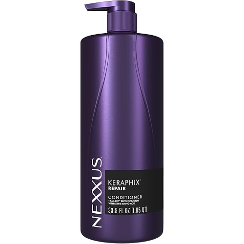 Nexxus KERAPHIX Conditioner Damage Repair for Damaged Hair Powered by KRT Keratin Resistance Therapy with Liquid Crystal Amino Acids 33.8 Fl oz
