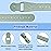 Hion Motion Sickness Bracelets Sea Sickness Wristbands for Motion Sickness/Morning Sickness/Pregnancy Nausea Anti Nausea Wristband Acupressure Nausea Bands Motion Sickness Bands3Pairs-Beryl
