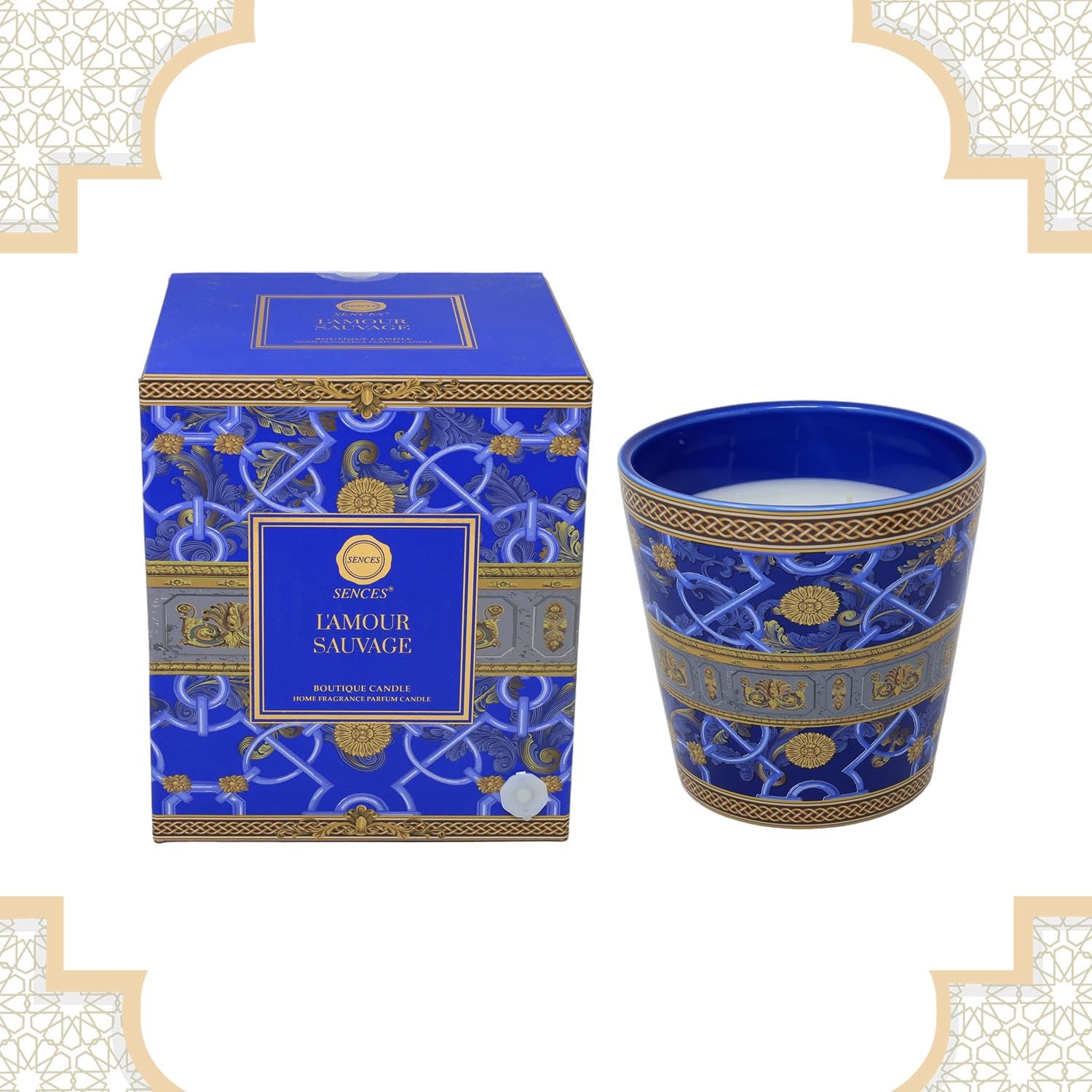 Baltus Sences Heritage Range Ceramic Candle - L'Amour Sauvage