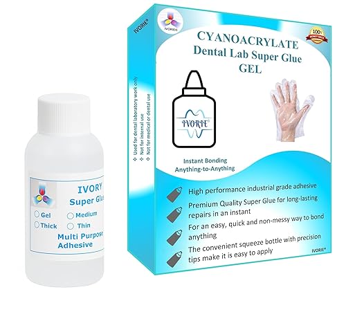 Dental Lab Super Glue Adhesivo Instantáneo - Gel (2 oz) disponible en Yaxa Colombia